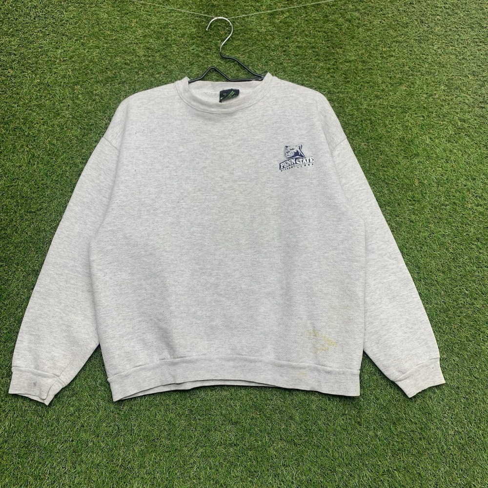 Vintage Penn State Nittany Lions Sweatshirt Mens Large Boxy Football Crewneck